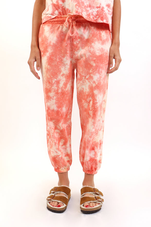 Coral Galaxy Relaxed Joggers