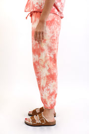 Coral Galaxy Relaxed Joggers