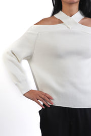Ariana Shoulder Cutout Sweater