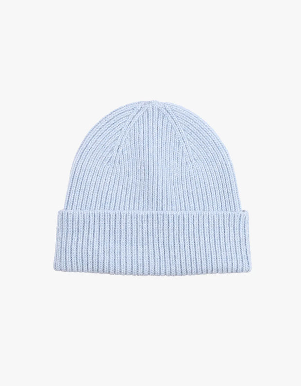 Polar Blue Merino Wool Hat