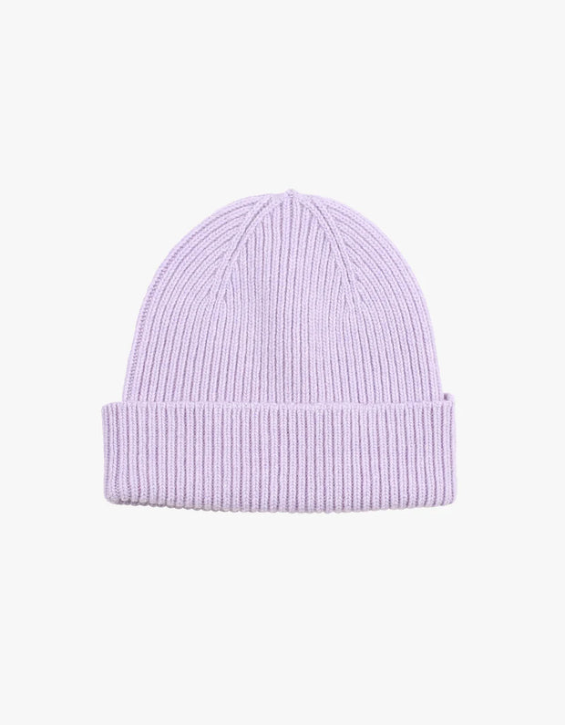 Soft Lavender Merino Wool Hat