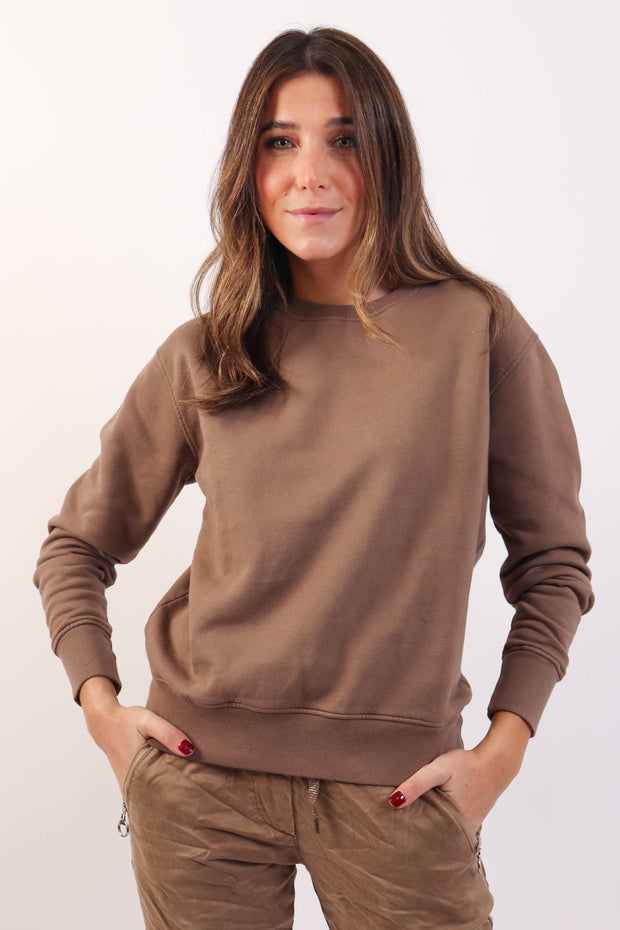 Everyday Warm Taupe Crewneck