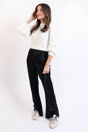 Fluffy Cropped Sweater